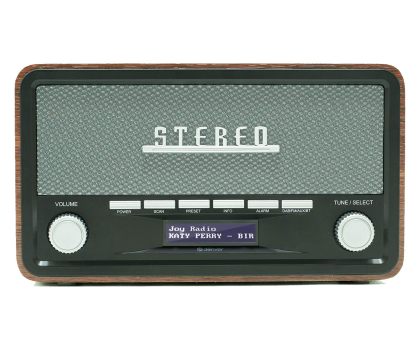 Radioodtwarzacz Denver Radio retro DAB+/FM Denver DAB-18 dark wood